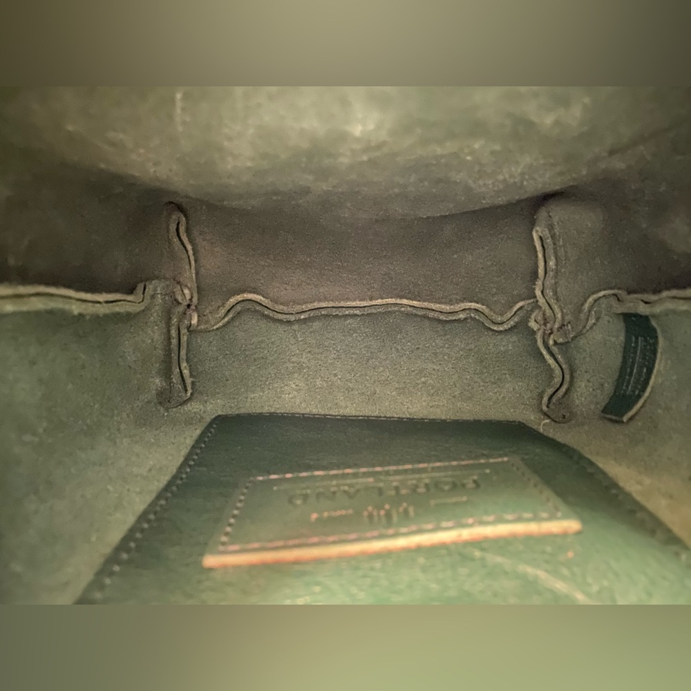 🆕 Portland Leather Goods Small Bucket - Bacalar 💚 - Picture 11 of 13